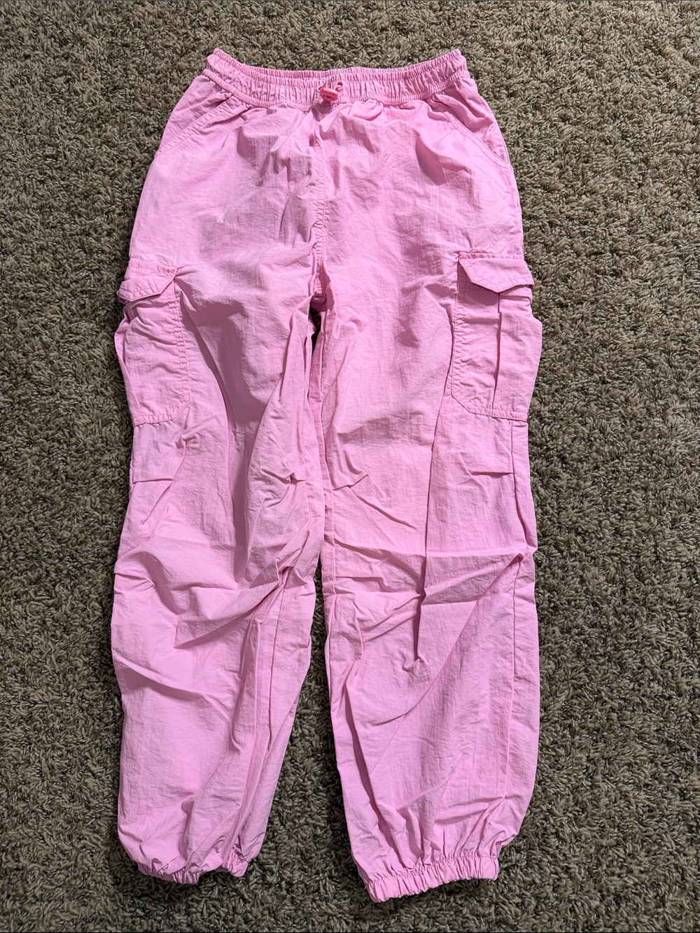 art class Light Pink Cargo Joggers with Drawstring